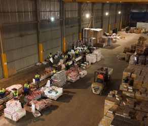 FK Logistics delivered food aid to the Gaza Strip in collaboration with HCI and GEM